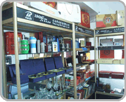 華品貿易有限公司樣品室一角