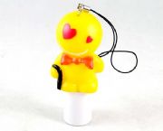 塑膠筆手機掛件