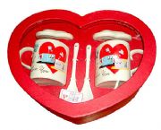 心型情侶杯