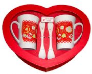 心型情侶杯