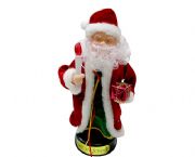 圣誕老人帶風(fēng)衣蠟燭