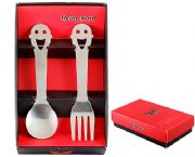 不銹鋼笑臉湯匙套裝