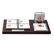 高檔紅木（亮光）臺歷