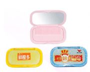 統(tǒng)一飲料帶梳長(zhǎng)方形單面鏡