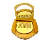 紅樓系列單面帶梳竹制鏡