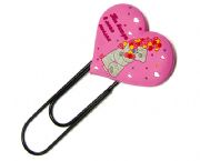 心形滴塑書(shū)夾