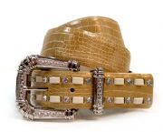 休閑女士針扣皮帶