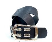 休閑女士日字扣皮帶