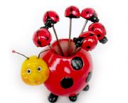 七星瓢蟲水果叉