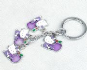 金屬烤漆鑰匙扣