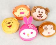 卡通毛絨零錢包/手機(jī)包