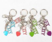 精美烤漆鑰匙扣