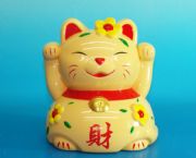 大號(hào)風(fēng)水貓儲(chǔ)錢罐（彩盒）