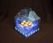 蘋果生日蛋糕手提籃裝