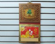 高級(jí)古銅相框玉雕吊歷