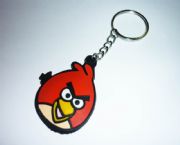 憤怒的小鳥(niǎo)PVC軟膠鑰匙扣