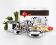 張小泉鋼毅美學套裝組合八件套